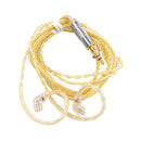 2x Replacement Audio Cable Cord for KZ-ZSN / ZSNpro / ZS10pro Headphones - 120cm