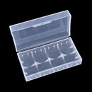 5X 18650 CR123A 16340 Hard Plastic Transparent Battery Case Box Holder Storag -Q