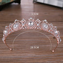 Bride Wedding Crowns And Tiaras Bridal Princess Headbands Crystal Headpiece