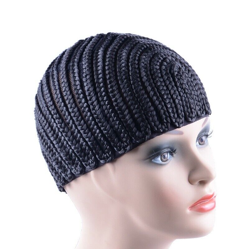 Super Elastic Cornrow Cap for Weave Crochet Braid Wig Caps for Making Wigs  V7H3