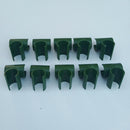 10 x Garden Adjustable Plastic Plant Connectors Flower Rattan Plastic Stakes