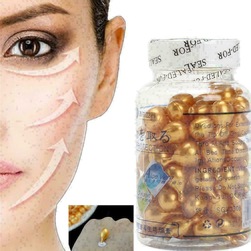 Schlangengift-Extrakt Gesichtscreme-Anti-Falten-Whitening Ant Kapseln I0J9 T1C6