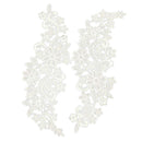 White Venise Lace Trims Motif Patch Guipure For Kleid Sewing Applique Craft