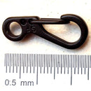 10Pcs/set Mini Stable Buckle Snap Spring Clip Hook Carabiner Tac*tical EDC Tool