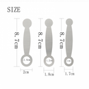 Stainless Steel Flute Pads Repair Kits for Adjusting Flute Woodwind Instrument