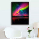 5D DIY Full Drill Diamond Painting Aurora Cross Stitch Embroidery Mosaic