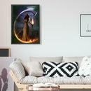 5D DIY Full Drill Diamond Painting Novelty Death Cross Stitch Embroidery