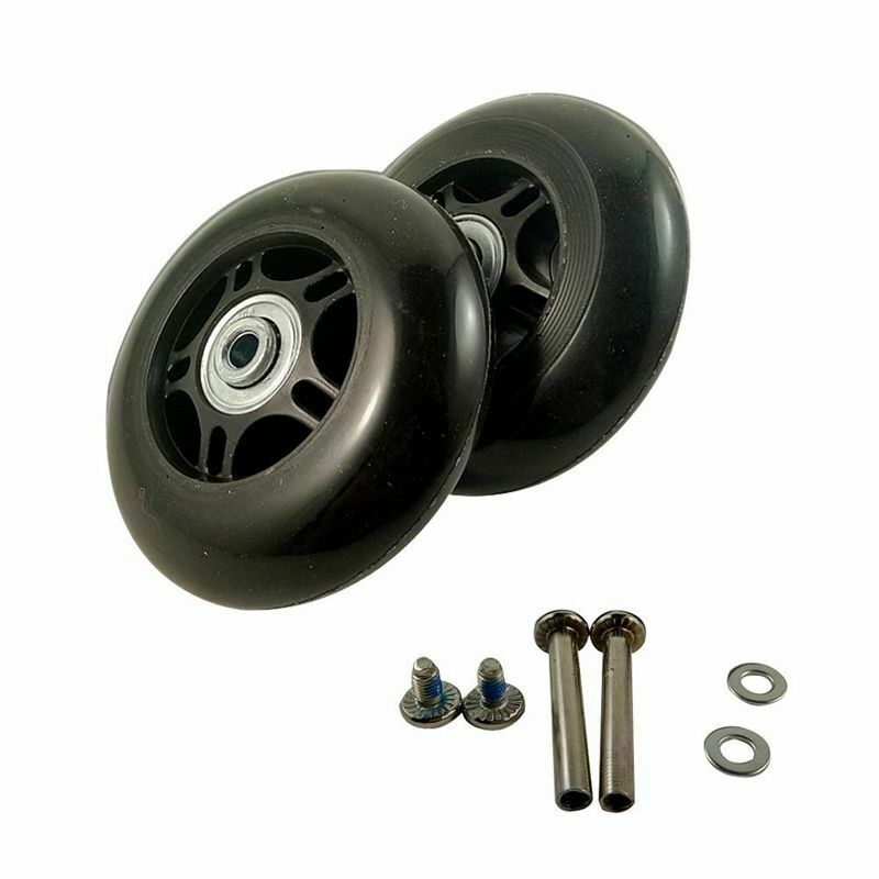 1 Set Luggage Suitcase Replacement Wheels Axles and Wrench Repair set 80*24 R1N5