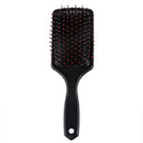 Large massage with brush for straight or curly hair Black Handle Head
