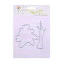 2pcs DIY Tree Cutting Dies Scrapbooking/Photo Album Embossing Metal Stencil
