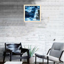 Full Moon Waterfall Diamond Painting Kit Embroidery Cross Stitch Arts Crafts
