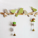 Wooden Bird Wall Hanger Hook Rack Clothes Hat Key Organizer Home Room Decor