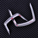 2pcs Multimedia Button Frame Cover Trim fit for BMW 1 2 3 4 GT Series 2013-16 hf