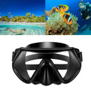 Underwater Diving Scuba Snorkel Goggles Fog Half Glasses Useful F U8C1
