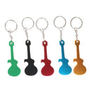 Guitar Bottle Opener Keychain Aluminum Alloy Beer Opener Key Rings for Gift OZ