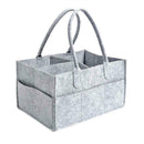 Portable Baby Diaper Organizer Caddy Felt Changing Carrier Nappy Storage X6X0