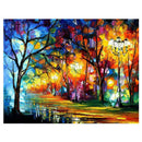 Full Drill Diamond Painting Landscape Diy Painting Cross Stitch Diamond Emb L8V2
