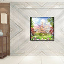Bubble Castle Full Round Drill Diamond Painting Rhinestone Picture 30x30cm