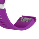 Replacement Silicon Wristband Strap & Clasp For Garmin Fenix 5s Watch Purple