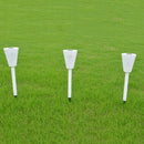 3PCS Butterfly Hollow Out Solar LED Lamp Garden Decor Yard Lawn Light RGB/White