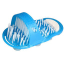2pcs Bathroom Foot Masager Slippers with Brush Dead Skin Clean Scrubber