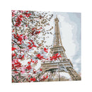 Eiffel Tower DIY Oil Painting Paint by Numbers Kit for Kids Adults Beginner