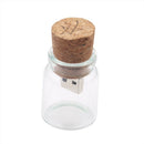 5xCute Glass Bottle 4GB USB2.0 Flash Drive Memory Stick Pendrive Flash Disk