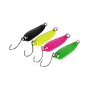 4pcs Metal Spoon Fishing Lure Hard Bait Fishing Tackle 2.5g with 4 Colors