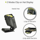 Xpe + Cob Led HeadLight Cap Light 90 Degree Rotatable Clip-On Hat Light 3Xa C3I5