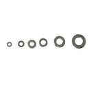 660 Pcs/Set M3 M4 M5 M6 M8 M10 Washer Spacers Stainless Steel Flat Washer P