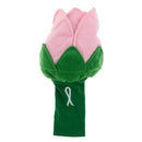 Golf Wood Driver Head Cover Protection Headcover - Pink Rose Flower Shape