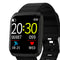 1.3inch Screen Smart Watch Blood Pressure Waterproof Fitness Tracker Black