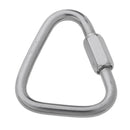 Durable Stainless Steel Triangle Screw Locking Hook Quick Link Clip Buckle