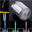 Seven-Color Changing Temperature Sensor LED Light Glow Water Faucet Tap Supply