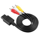 1.8 Meters Composite AV Audio Video Cords Cable for Nintendo N64 Gamecube