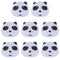 8pcs Panda Buckle Bed Sheet Non-Slip Quilt Cover Buckle Fixer Clip Clothing Pe%!