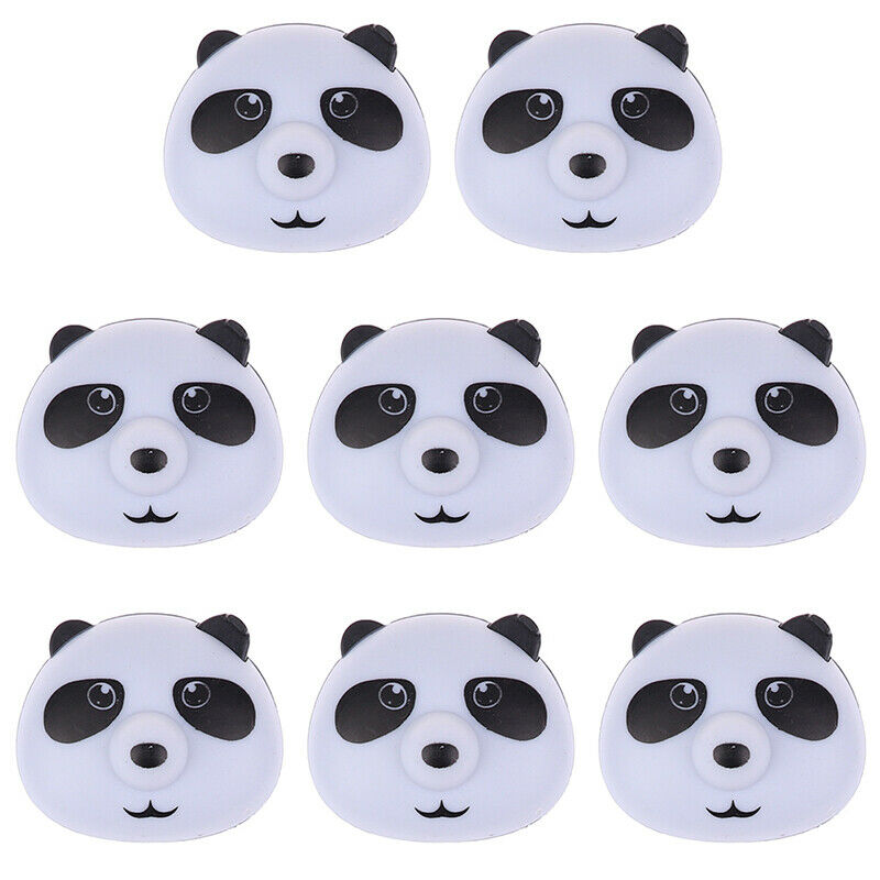 8pcs Panda Buckle Bed Sheet Non-Slip Quilt Cover Buckle Fixer Clip Clothing Pe%!