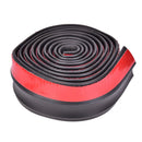2.5M Car Front Bumper Lip Splitter Body Spoiler Skirt Rubber Protector - OZ