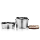 Compatible with Illy Coffee Machine Maker/Stainless Steel Metal Refillable