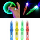 5X LED Spinning Pen Fidget Spinner Hand Top Glow In Dark EDC Stress Relief