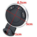 Remote Entry Uncut Car Key Fob Replacement Case Shell Button Pad for BMW Mi