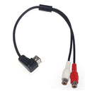 Car Accessory RCA AUX Lead Audio Input Cable For Pioneer CD-RB10 MP3 Tide New