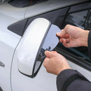 1 Pair Black Car Rear View Side Mirror Sun Visor Rain Board Eyebrow Guard Parts
