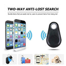 Remote Control Anti-Lost Keychain Bluetooth Tracker Key Finder Tags (Black)