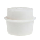 White / Silicone Stopper Plug Rubber Stoppers Plug Bung for Flask Test Tube