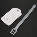 Luggage Tag Plastic Luggage Tag White