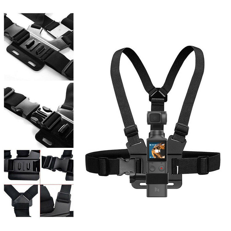 Camera Chest Strap Elastic Double Shoulder +Adapter For FIMI PALM Handeld Gimbal