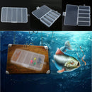 Lightweight Portable 5 Compartments Fishing Lure Medicine Storage Box Case