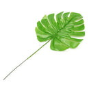 5x Large Artificial Monstera Branch Palm Fern Turtle Leaf Faux Foliage Le D E2T3
