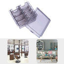 8 Grids Guide Comb Storage Box Base Case Hairdressing Tool Attachment Accs
